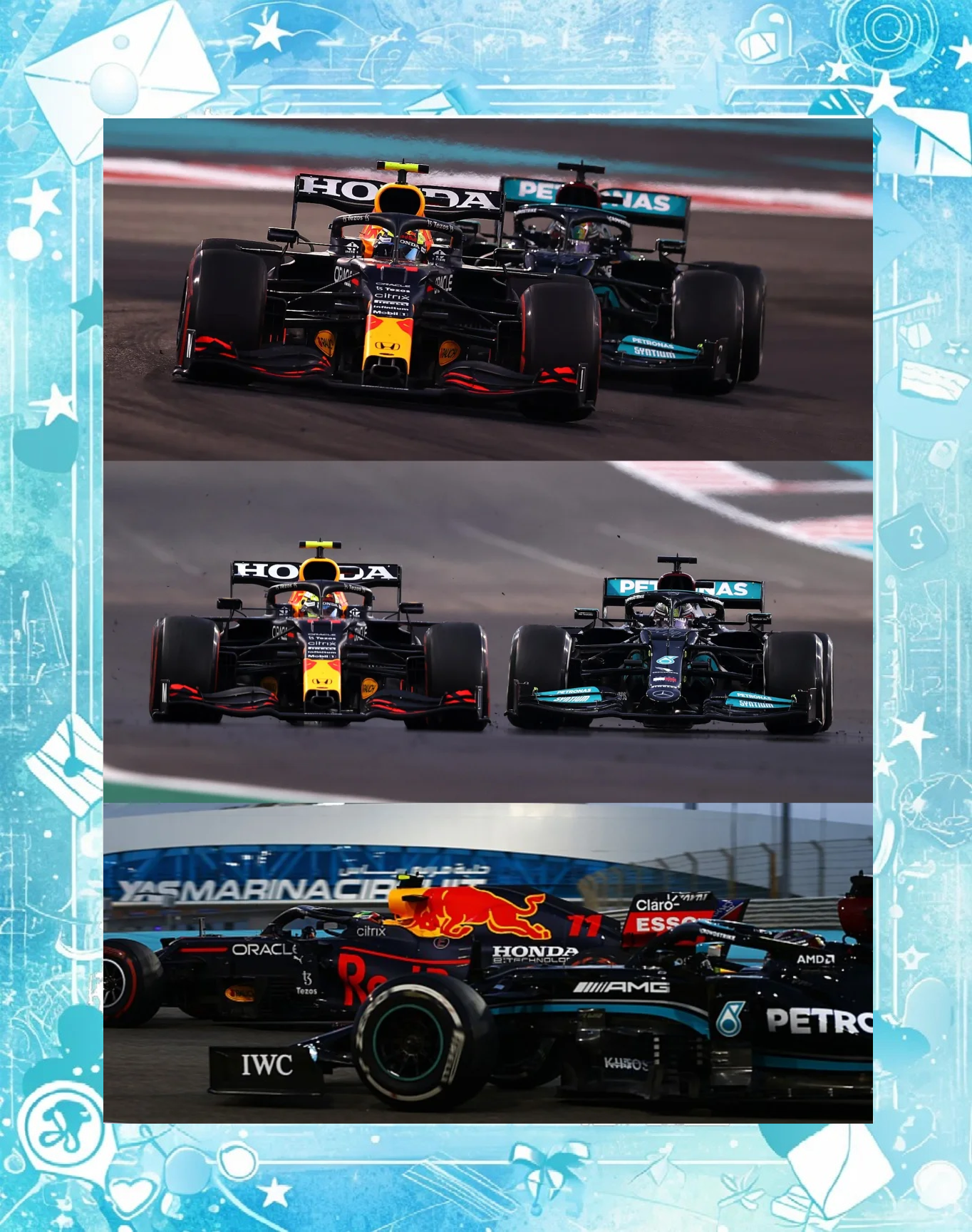 红牛车队鏖战索伯车队，佩雷兹关键制胜